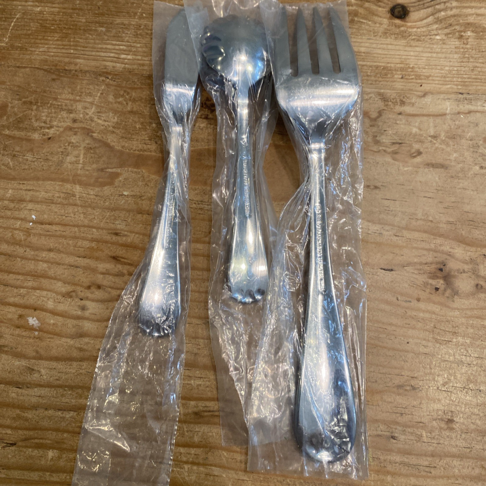 Reed & Barton COLBY stainless Serving Pieces Butter Knife Serving Fork Spoon