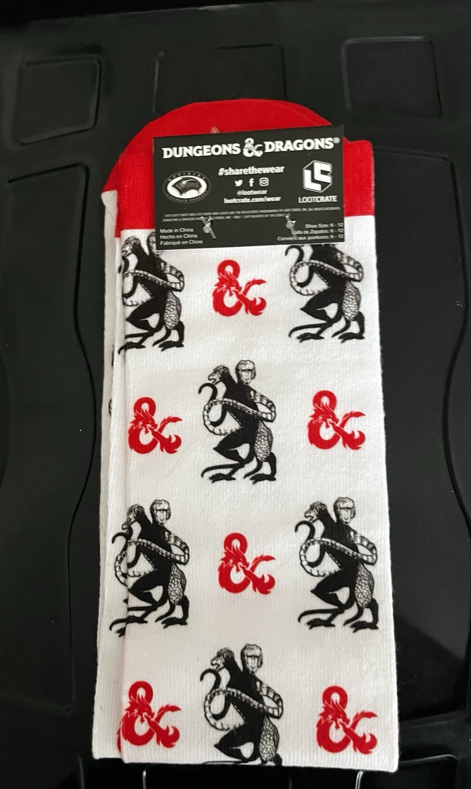 Dungeons And Dragons Socks