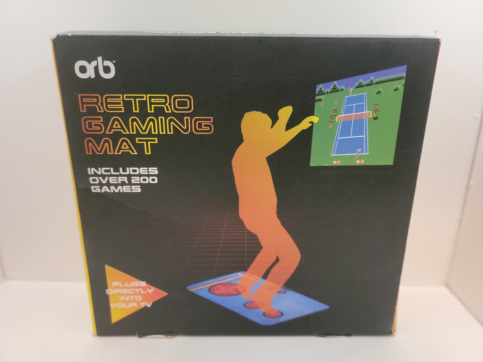 ORB RETRO GAMING MAT~ 200 GAMES PLUGS INTO YOUR TV!! NEW FAMILY FUN Plug N Play