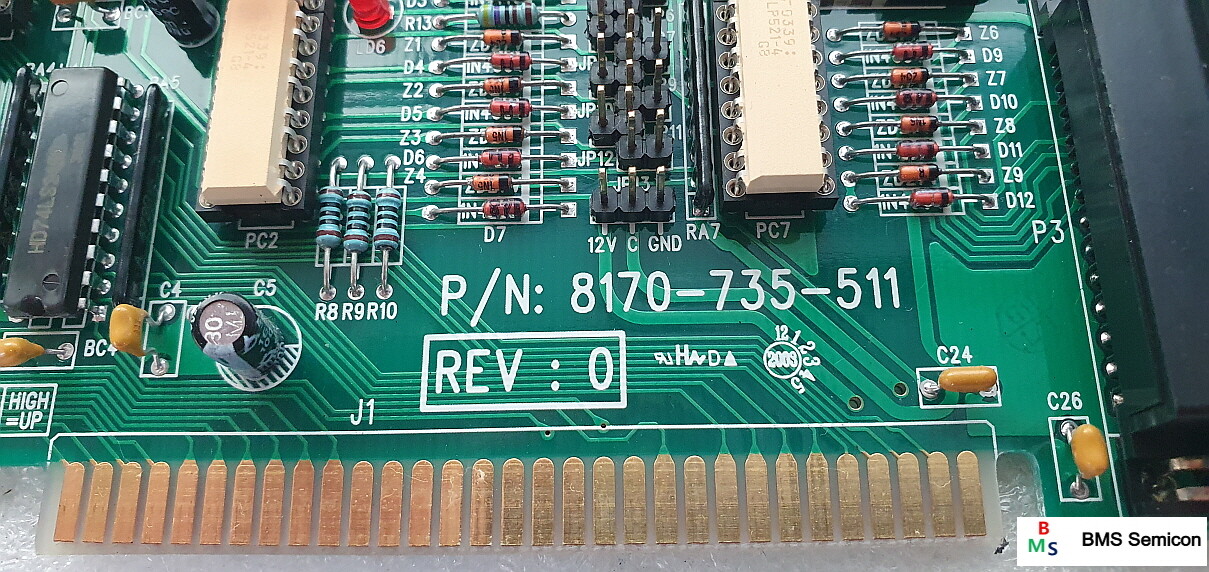 EO TECHNICS 8170-735-511 INTERFACE CARD