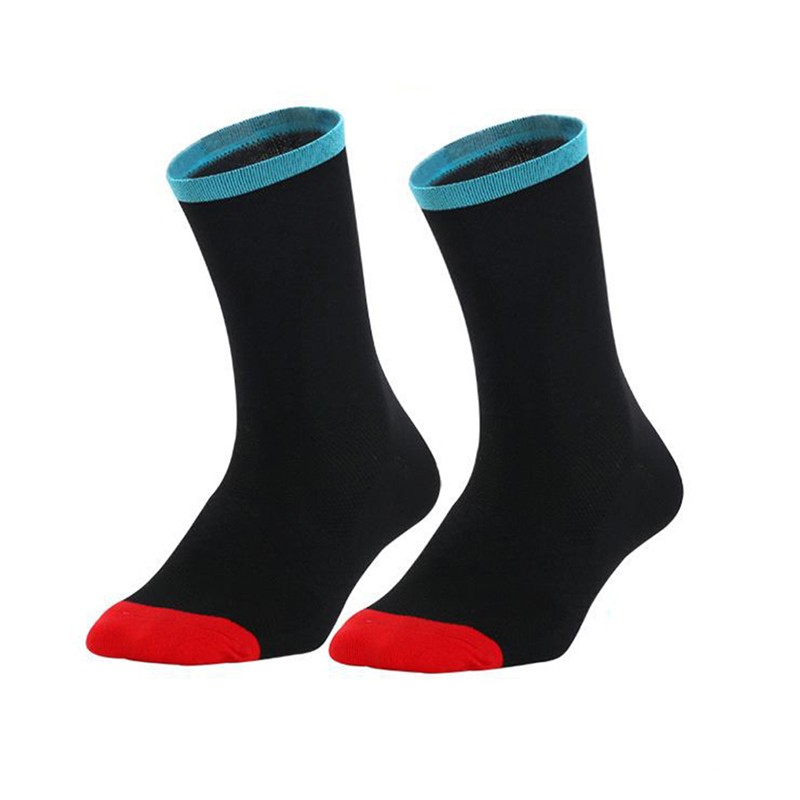 Cycling Socks Riding Bicycle Bike Sports Ankle Athletic Socks XC BMX MTB Black