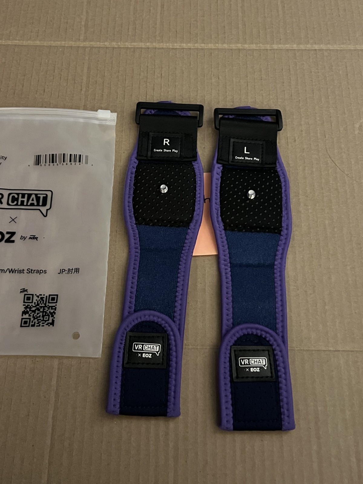 EOZ x VRChat Edition Utility Straps V2 Arm Wrist Strap VR FBT Tracker Strap