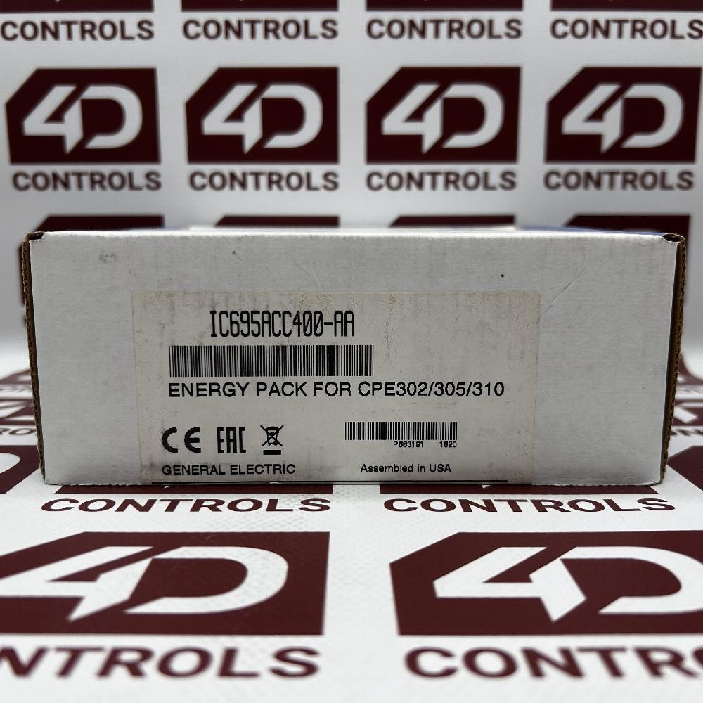 IC695ACC400 | GE Fanuc | RX3I CPU Energy Pack Module, Sealed, AA