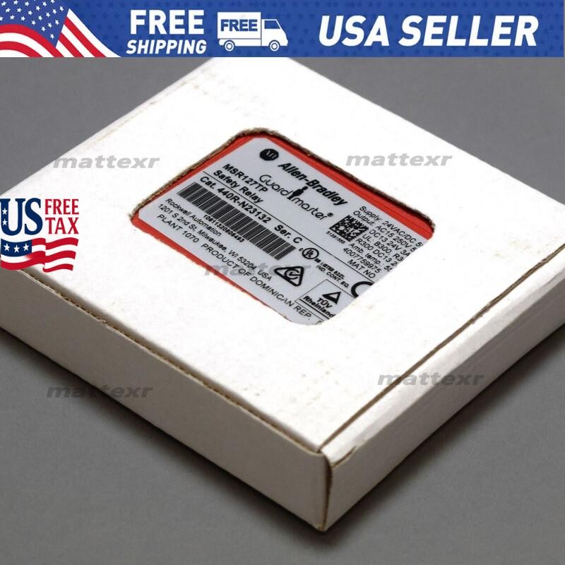 NEW IN BOX AB 440R-N23132 Safety Relay GuardMaster MSR127TP free shipping
