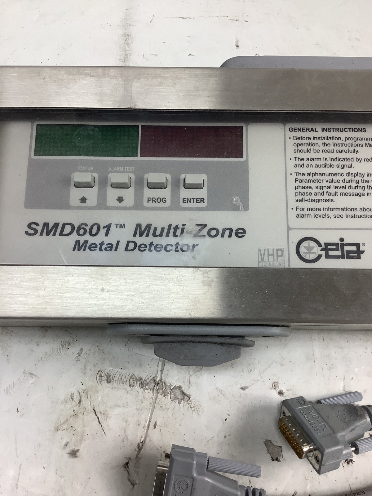 METAL DETECTOR SMD601 MULTI ZONE VHP TECHNOLOGY
