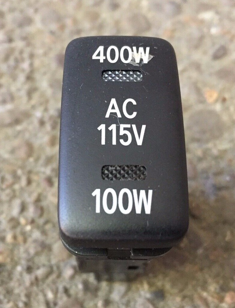 Toyota Tacoma 2005-2011 AC 115V inverter Switch 400W/100W OEM Part 153641