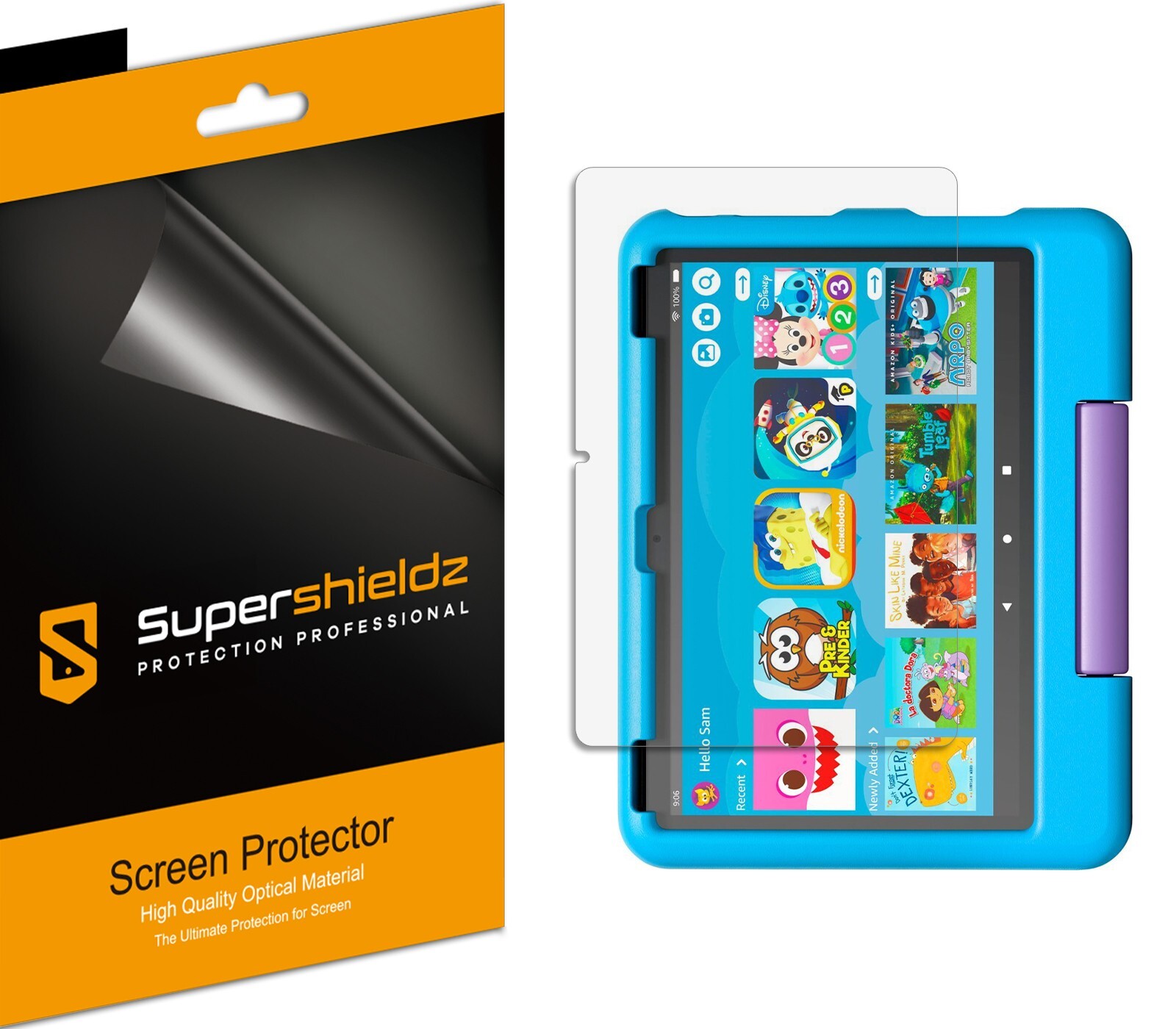 3X Supershieldz Clear Screen Protector for Fire HD 10 Kids/ Kids Pro (2023)