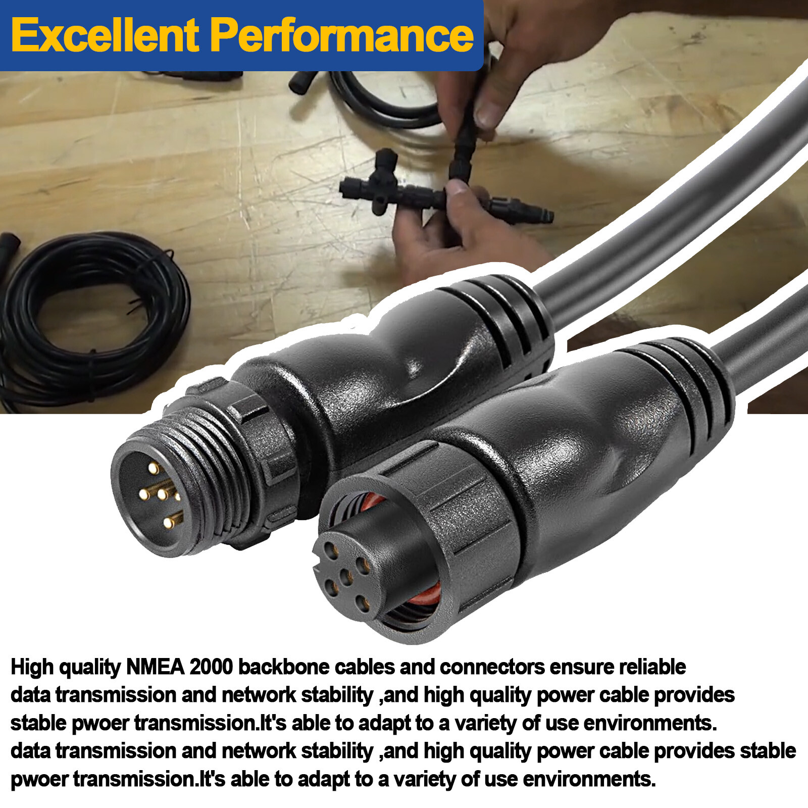 Replace for 124-69 NMEA Network Starter Kit,for NMEA 2000 Node Terminators