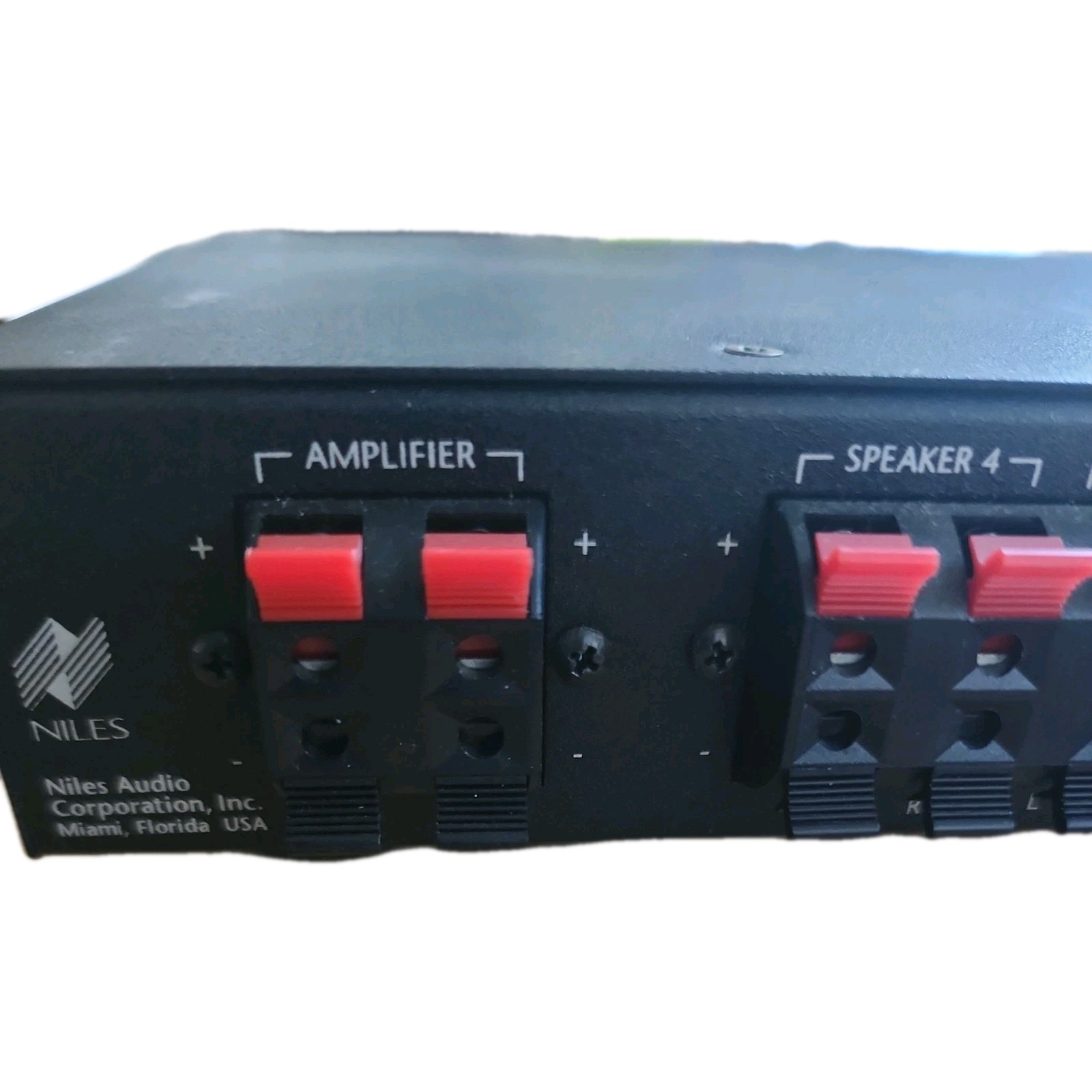 Niles SPS 4 Pair Speaker Selector Selection 100W 4 Per Channel ~ good condition