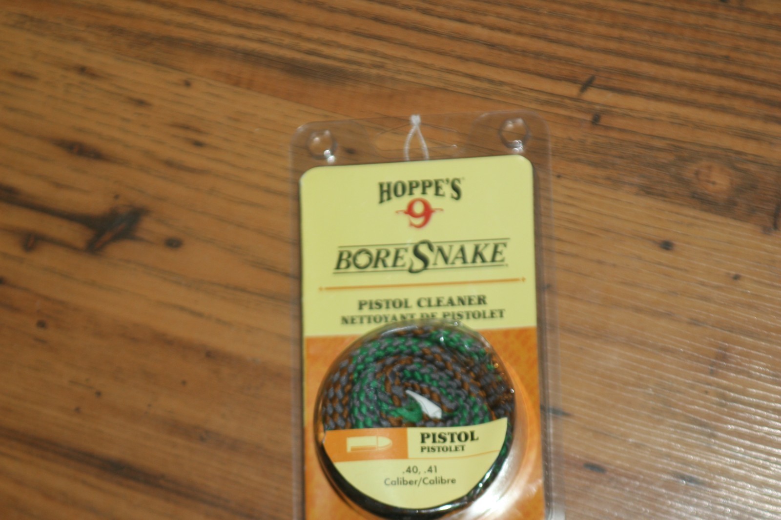 Hoppe's 9 Bore Snake Pistol Cleaner - .40/.41 Caliber - New