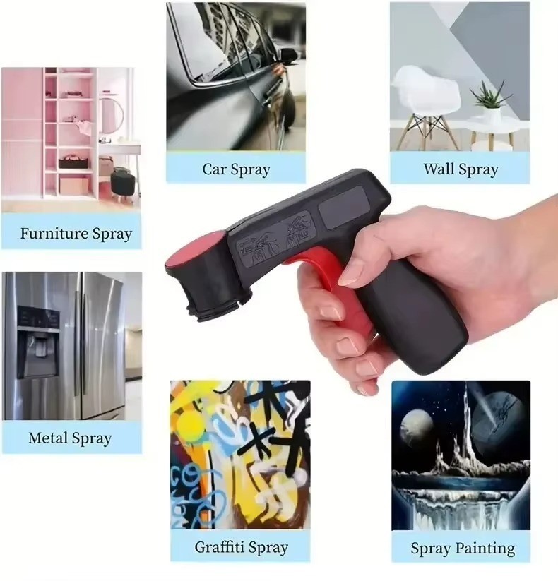 2PCS Spray Paint Handle Trigger Grip Portable Reusable Spray Gun Tool