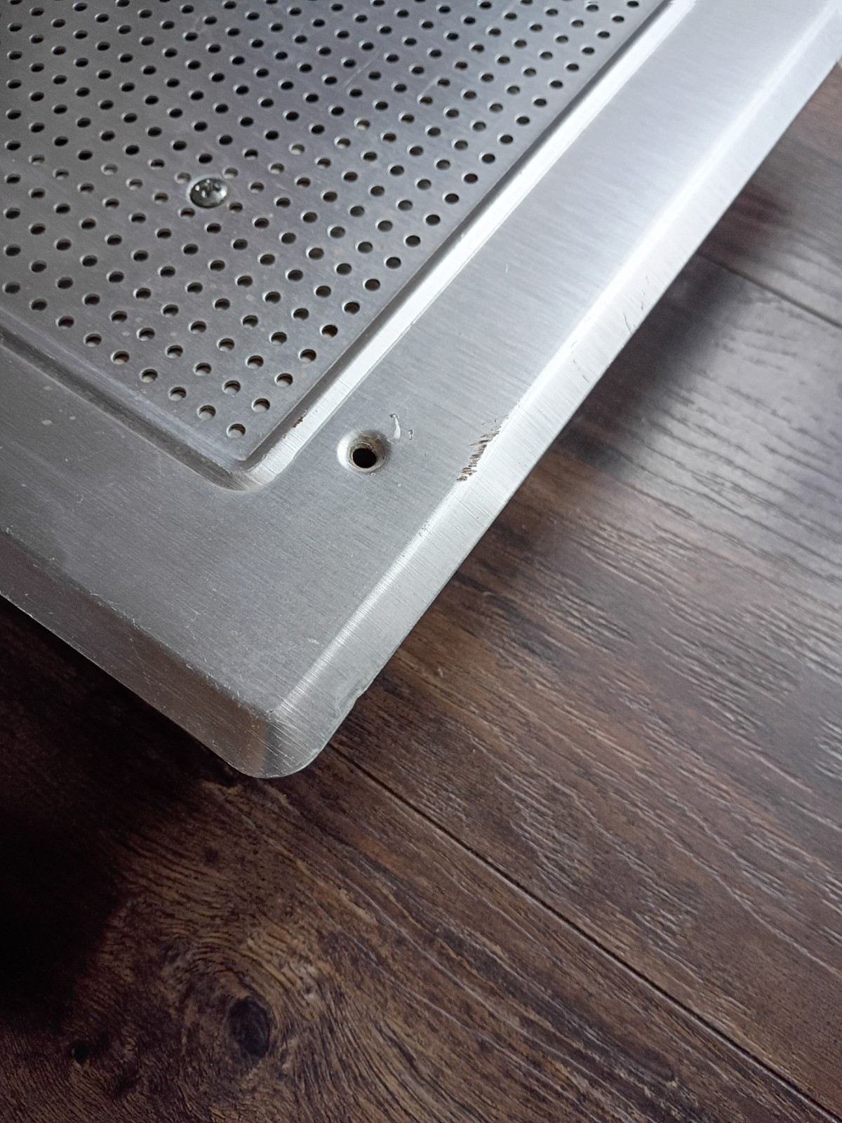 Nutone Stainless Steel Flat Wall Speakers Indoor Outdoor Mid Century Sound&Deco