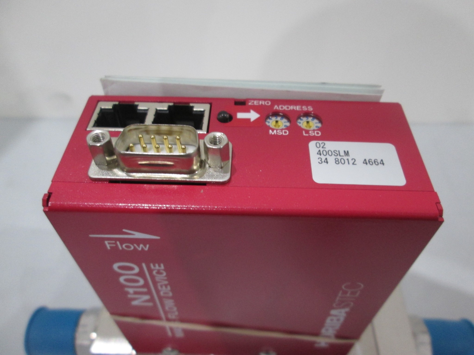 Horiba Stec, N100, O2, 400SLM, Mass Flow Controller, New