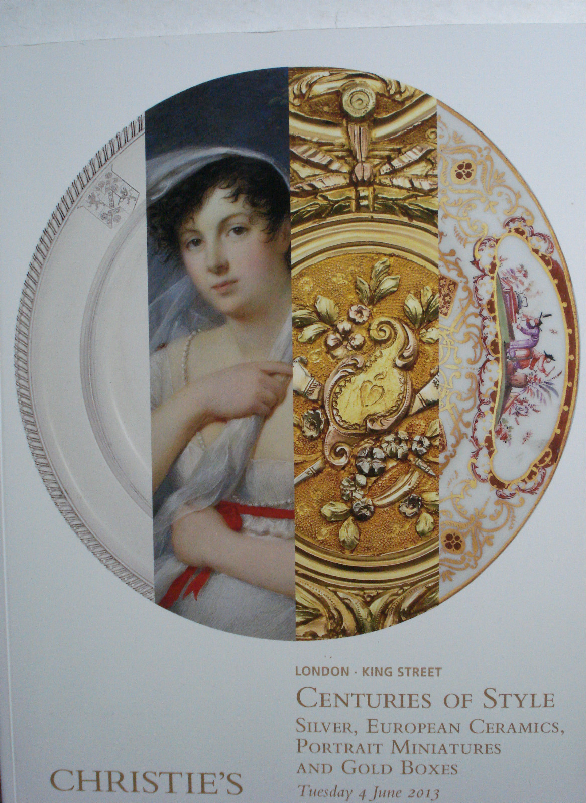Christie Centuries of Style Silver Euro Ceramics Portrait Miniatures Gold Boxes