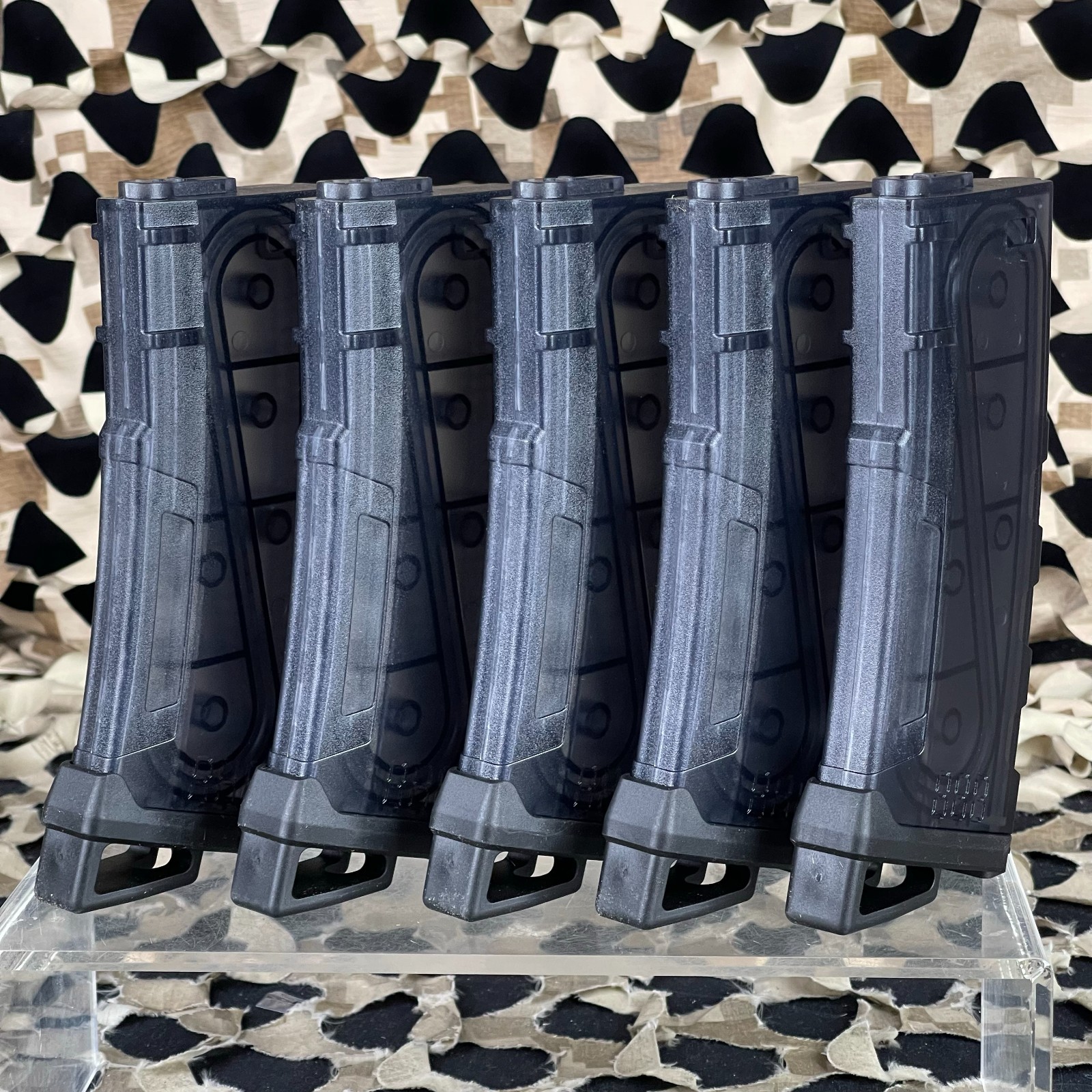 NEW Lancer Tactical 130 Round High Speed Mid-Cap Magazine (5 Pack) - Smoked