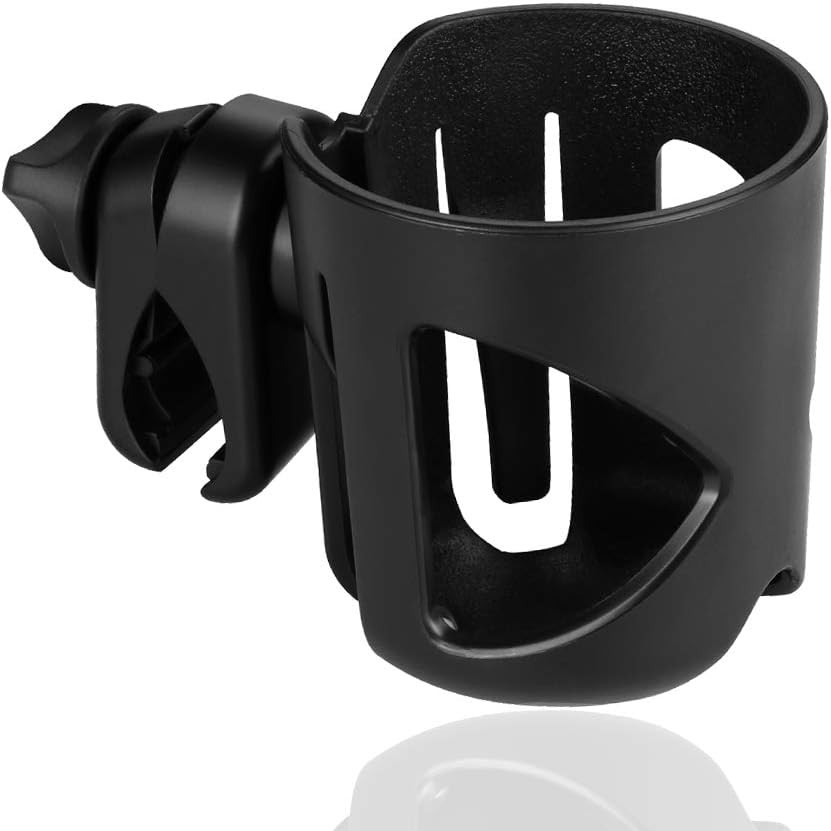 Universal Walker Cup Holder, Wheelchair Cup Holder, 360° Rotatable Bottle Holder
