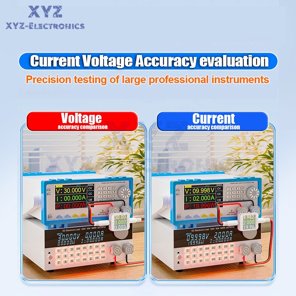 B50 DC5.5 High Precision Tester Digital Voltage Current Power Meter Multimeter