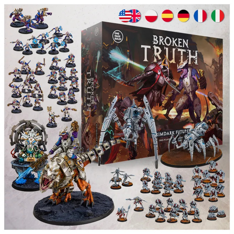 One Page Rules: Grimdark Future: Broken Truth Master Box