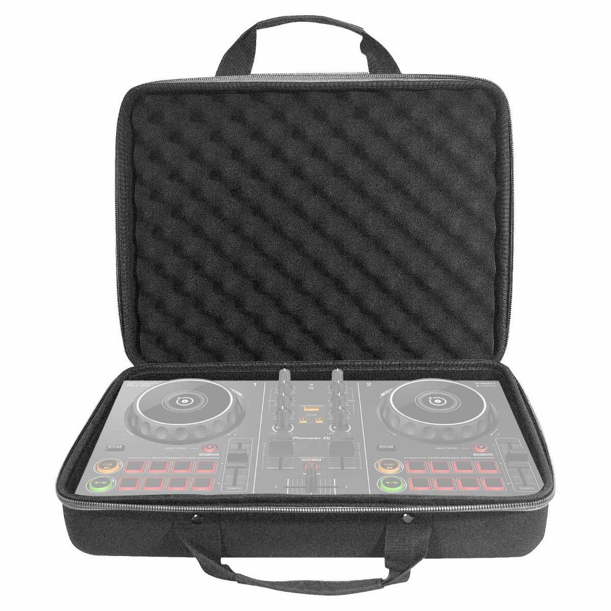 Professional Premium Padded Shell DJ Lighting Audio Utility Cases Pair