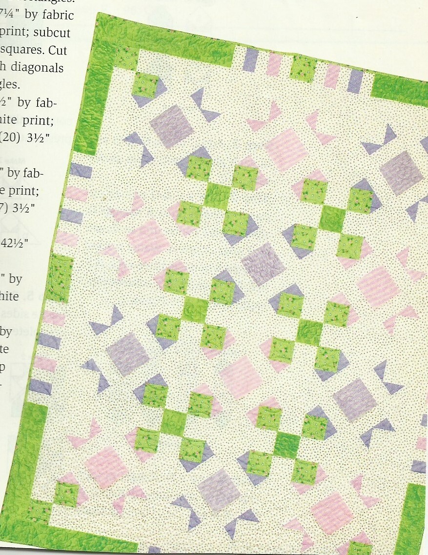 E0291 SHADOW STARS QUILT PATTERN/INSTRUCTIONS