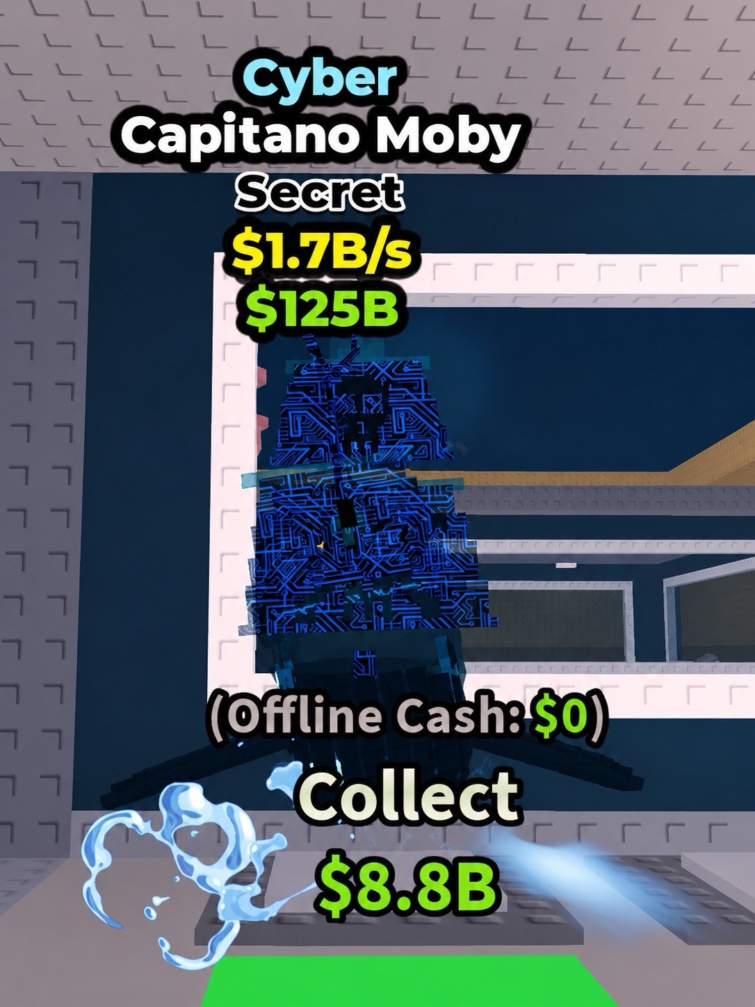 1.7b/s Cyber Capitano Moby - Steal A Brainrot