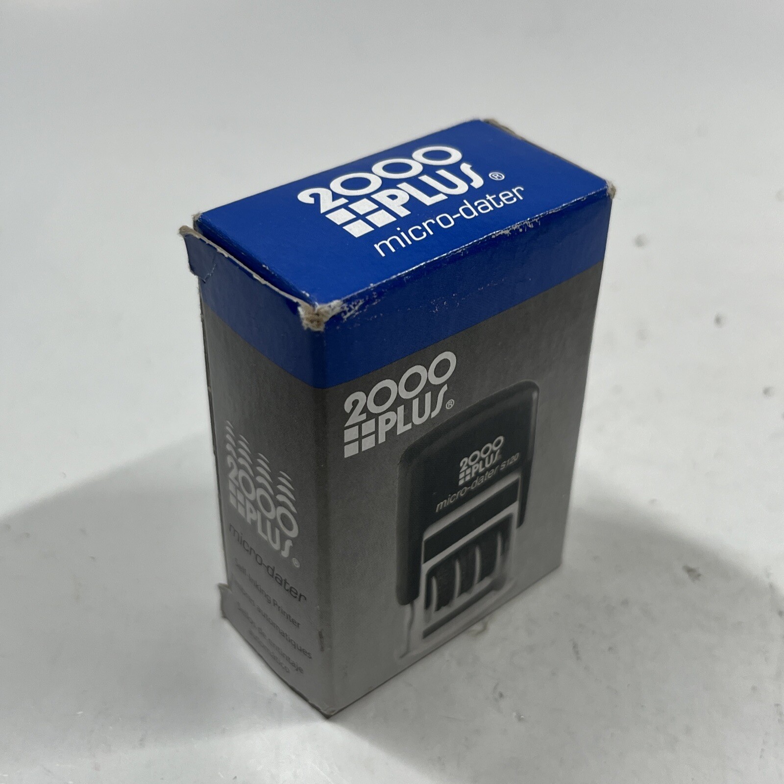 MaxMark Micro Dater 2000 Plus Self Inking Date Stamp - Black