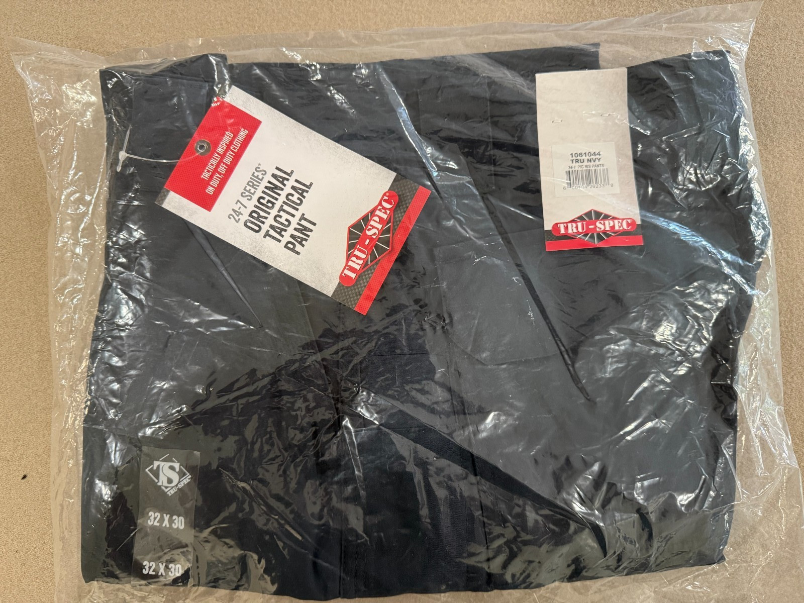 TRU-SPEC  24-7 Series- Original Tactical Pants 32x30 Dark Navy 100% Cotton NWT