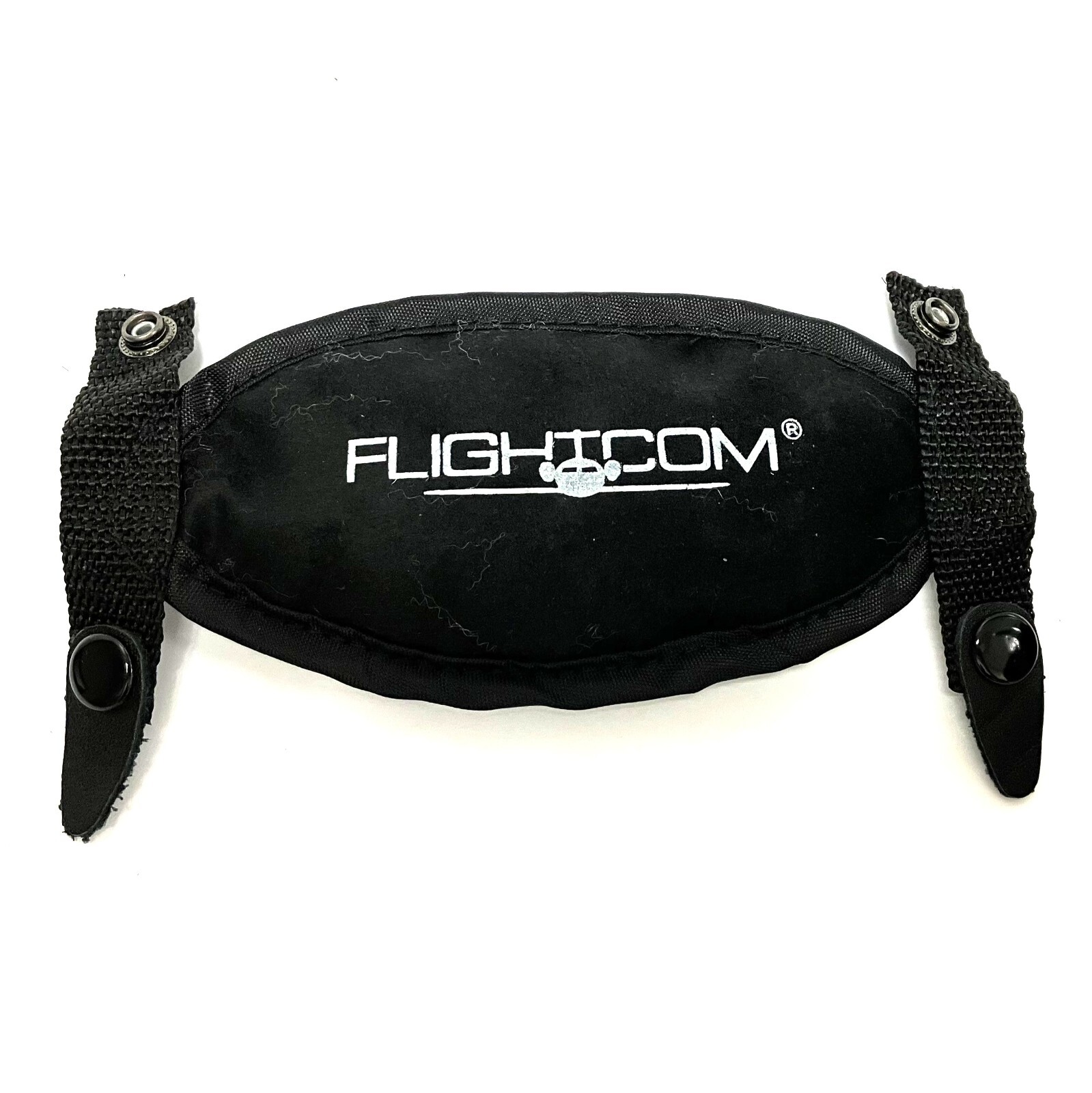 Flightcom Comfort Head Pad Headpad w/ Snap Closure for Aviation Headsets Pilots