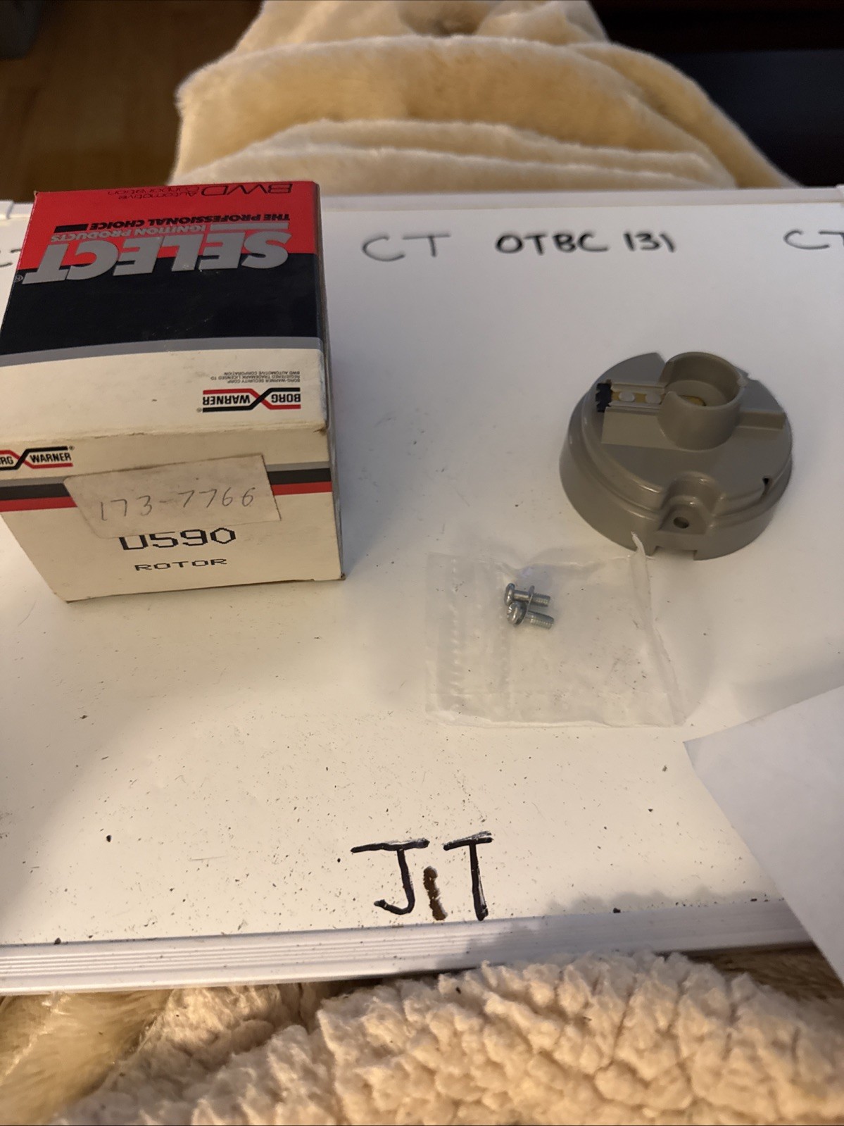 (1) Borg Warner D590 Rotor Nos OEM Sold Individually