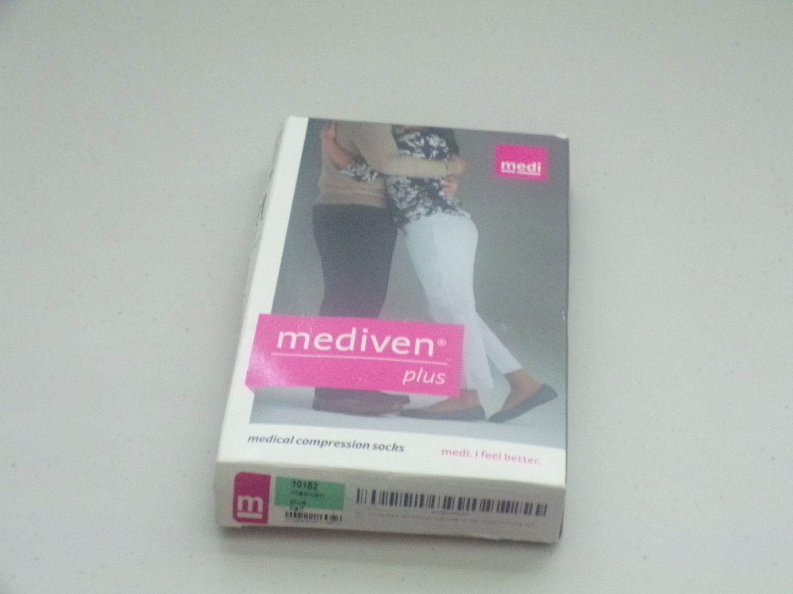 mediven plus 20-30 Medical Compression Socks Calf Open Toe Black Model II NEW