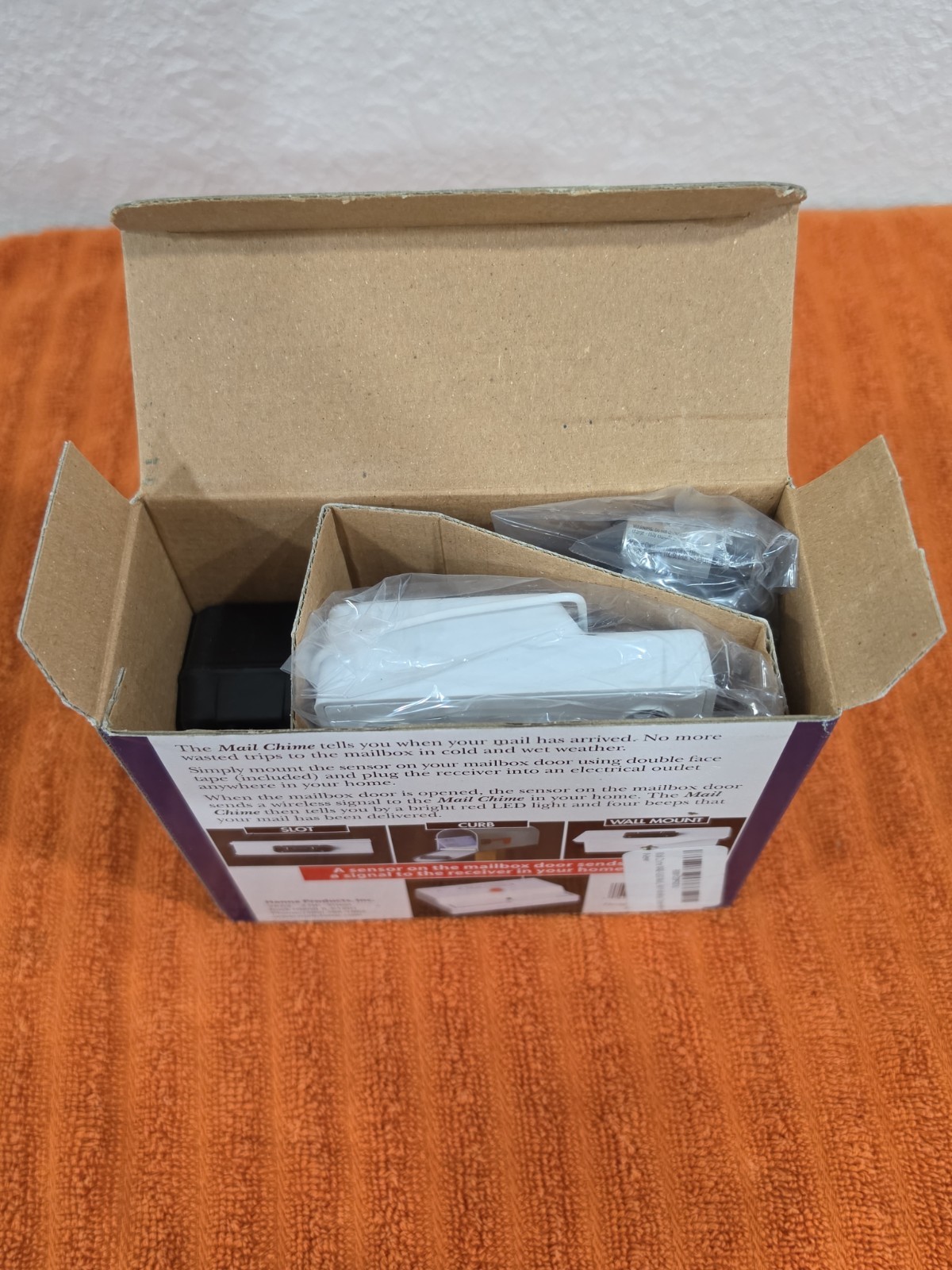 Mail Chime, Mailbox Alert, Mailbox Alarm, Wireless Mailbox Alert Model 1200