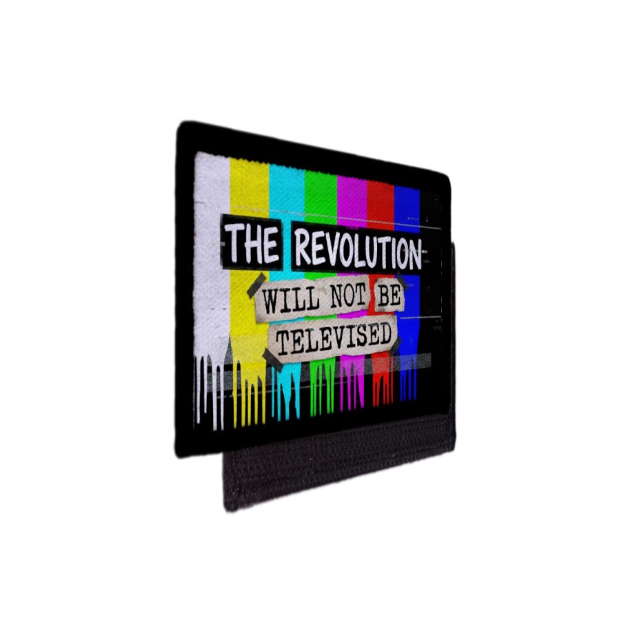 No Signal People's Revolution Will not Be Televised Patch Morale Army Hook [sub]