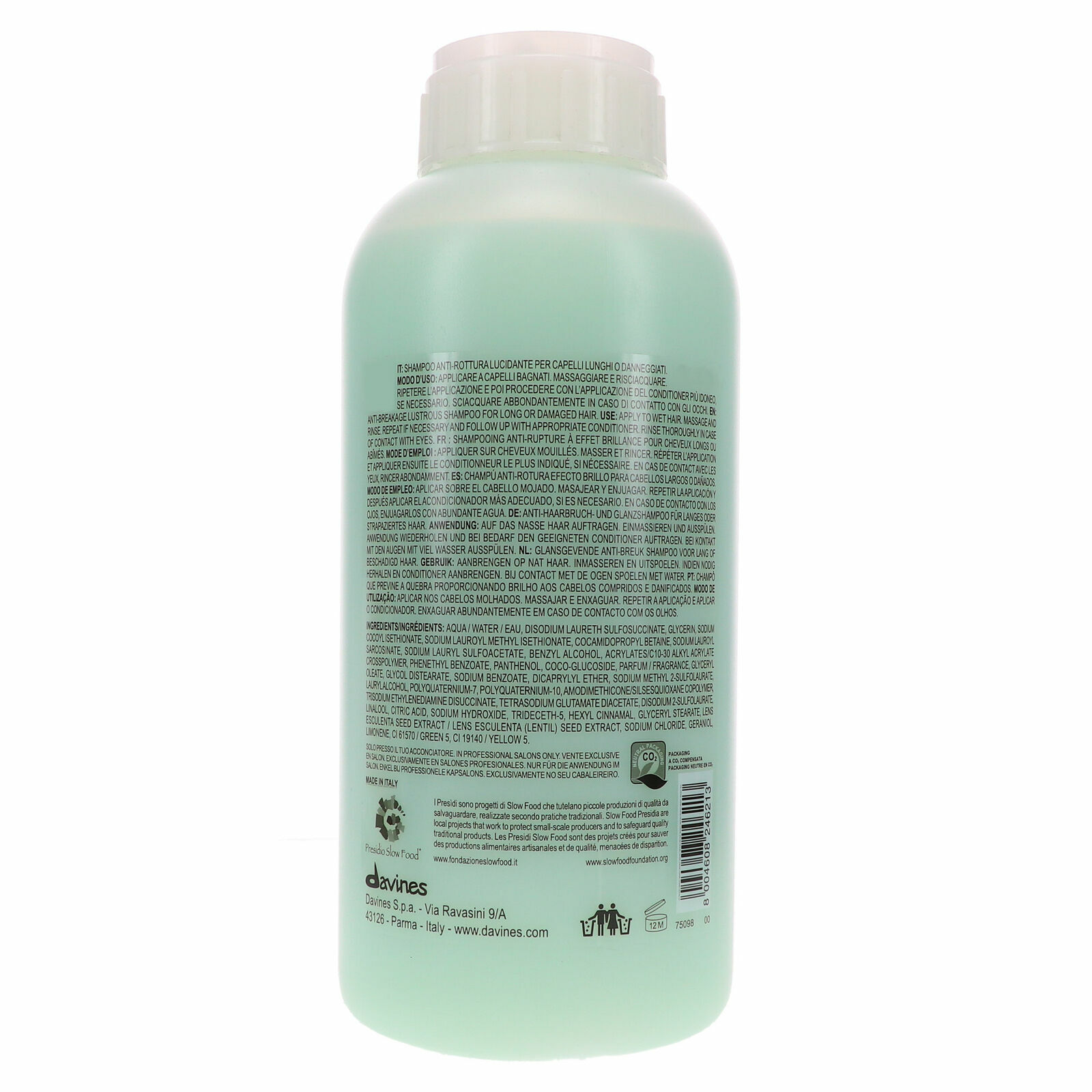 Davines Melu Shampoo 33.8 oz - 1000 ml New - Authentic
