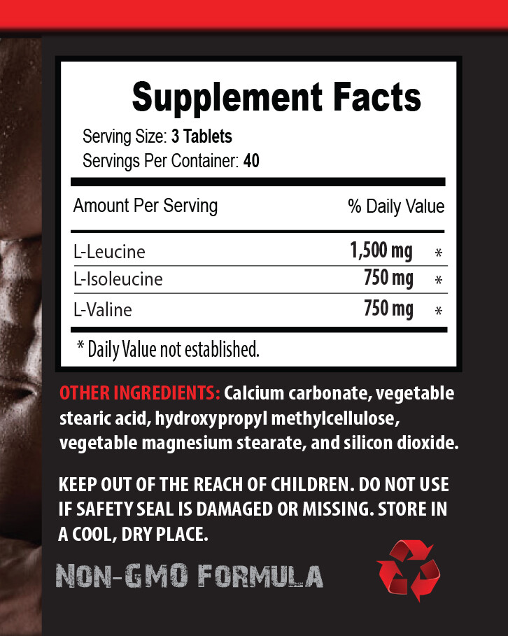 energy boost for workout - BCAA 3000MG - leucine loaded bcaa 1B