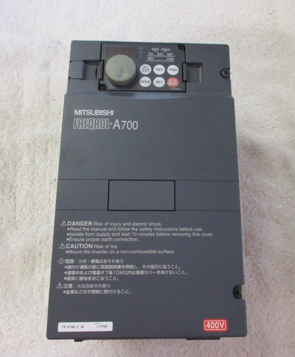 Mitsubishi A700 Inverter      380/480V     FR-A740-2.2K