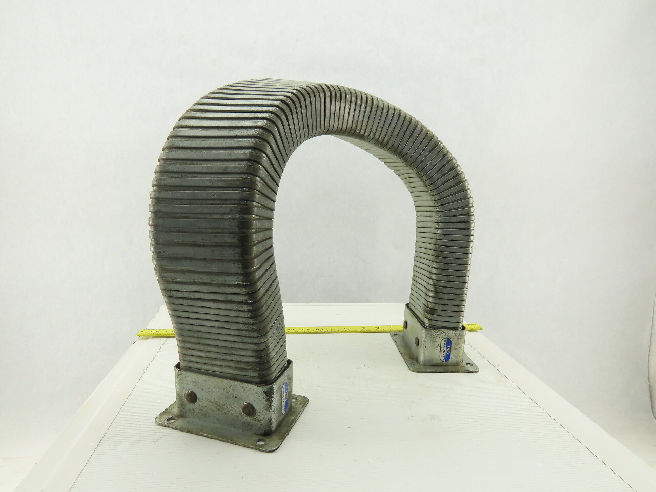 4" x 2-3/4" Flexible Galvanized Enclosed Cable Wire Protector 50" OAL