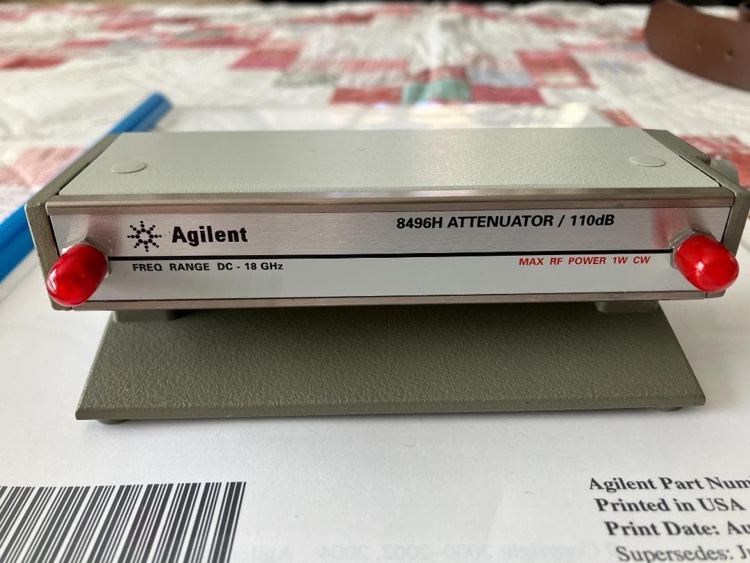 Agilent 8496H Programmable Step Attenuator