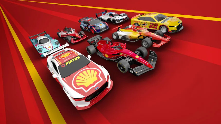 New Shell Motorsport V-Power Bluetooth RC Ferrari F1-75 1:41 Scale Official 2025