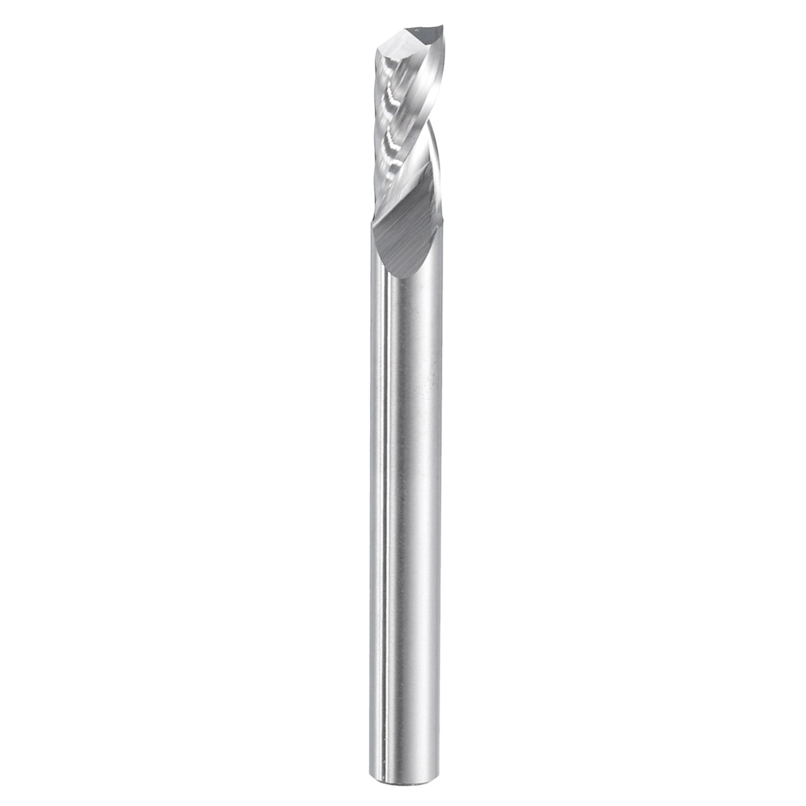 Spiral Router Bit 3/16"x1/2"x3/16"x2" 1 Flute Solid Carbide CNC End Mill