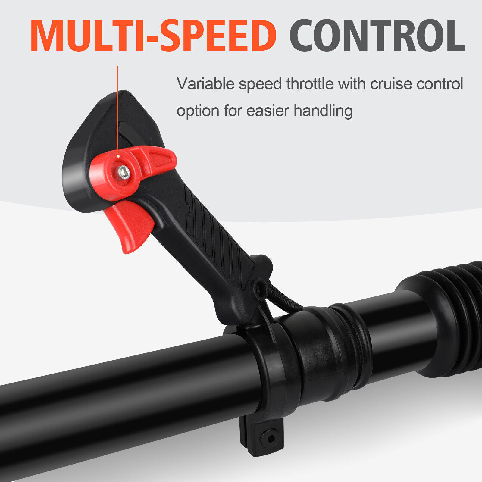 Air Leaf Blower Gas Powered Snow Blower 665 CFM 26CC/30CC/43CC 2-Stroke Engine
