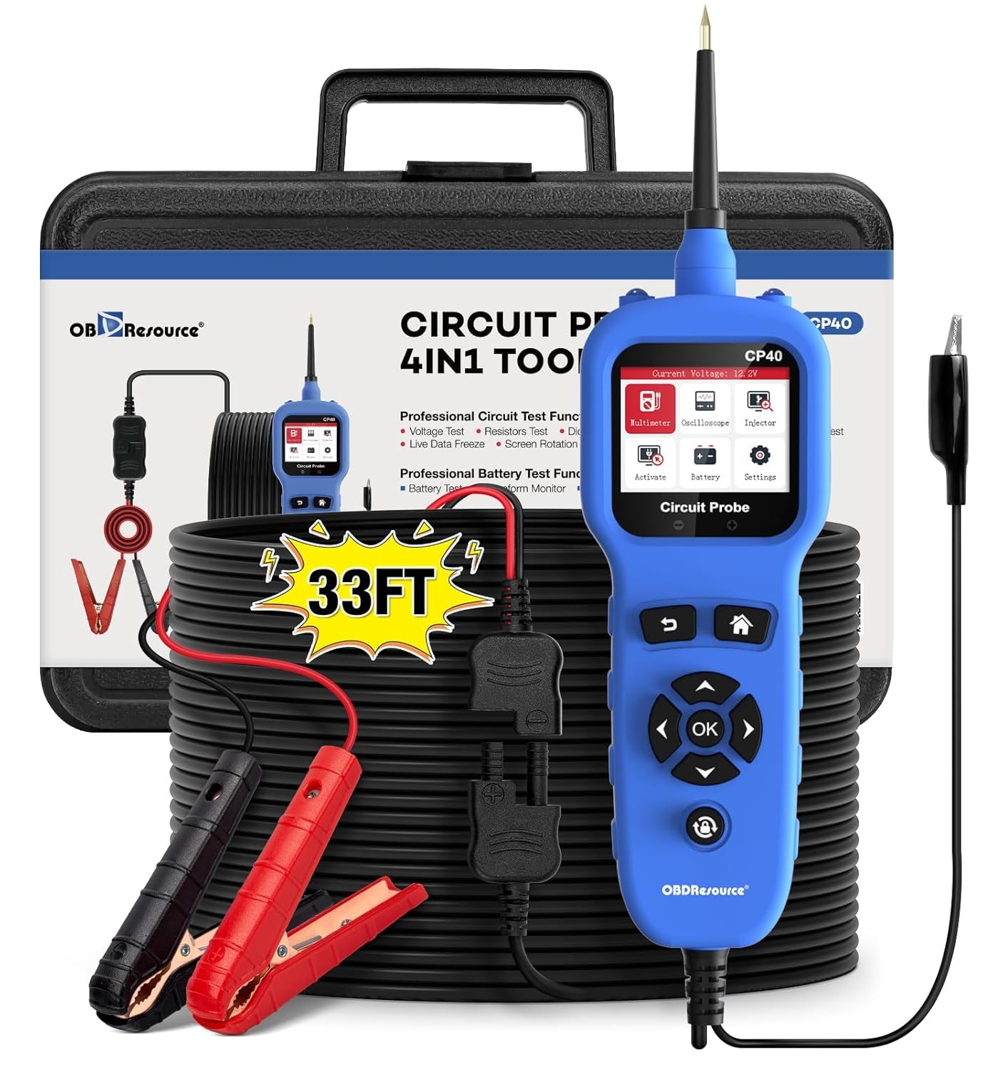 CP40 Multi-Probe Ultra Circuit Tester – Automotive Diagnostic Tool