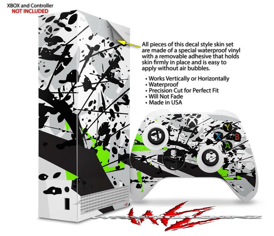 Skins XBOX Series S Console Controller Baja 0018 Lime Green