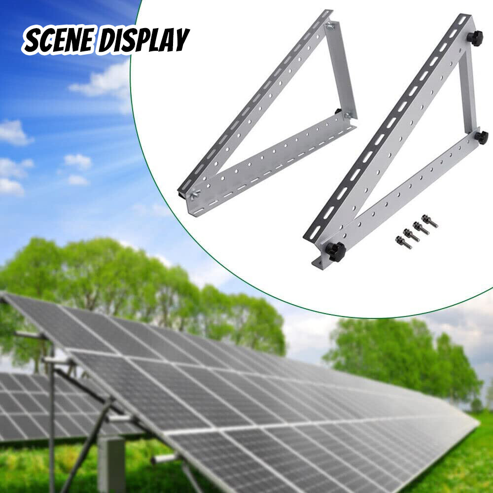 Solar Panel Mounting Brackets Adjustable Angle Solar Panel Tilt Mount Bracket US
