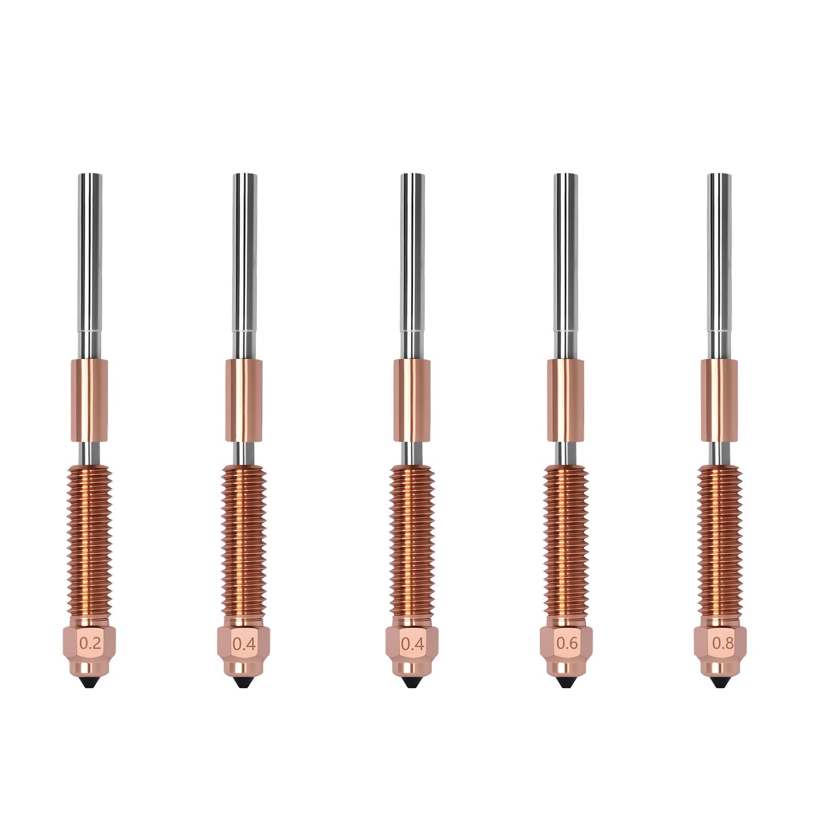 LANKEGU K1C Nozzle 0.2-0.8mm 5PCS