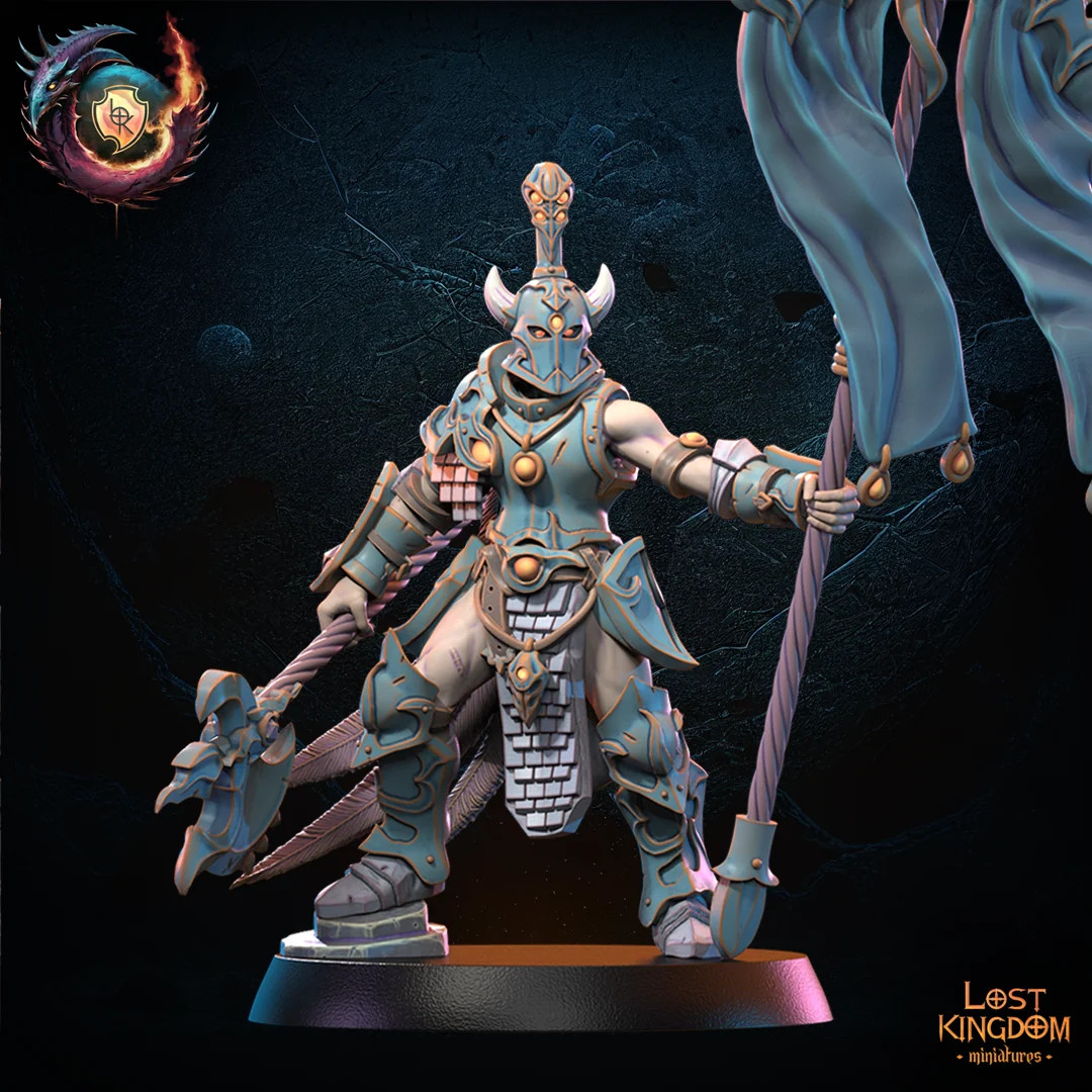 Transfiguration Regiment Command Group - Resin Tabletop Miniature
