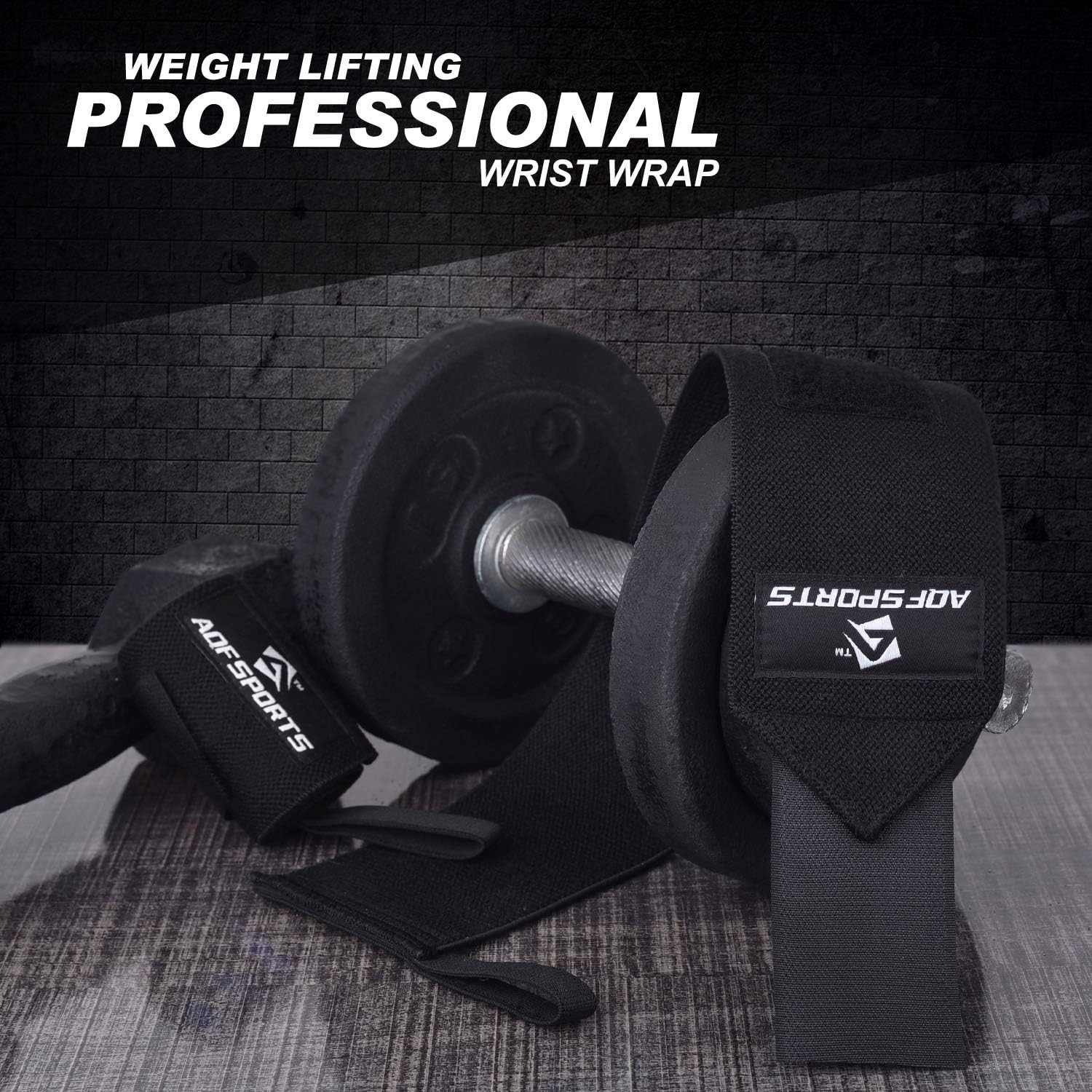 Performance-Enhancing 18" Gym Wrist Support for Powerlifting & Bodybuilding