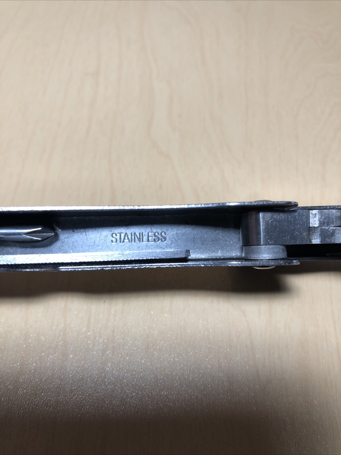 Pocket Multi-tool Stainless Pliers W/ Knife, Screwdriver, Phillips Unbranded