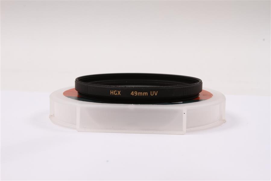 Used Promaster 49mm UV Digital HGX Filter with Repellamax