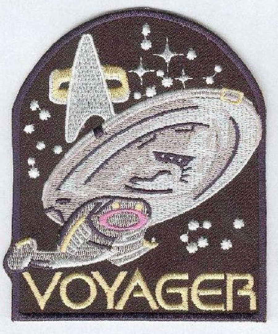 STAR TREK YELLOW VOYAGER PATCH - STK33