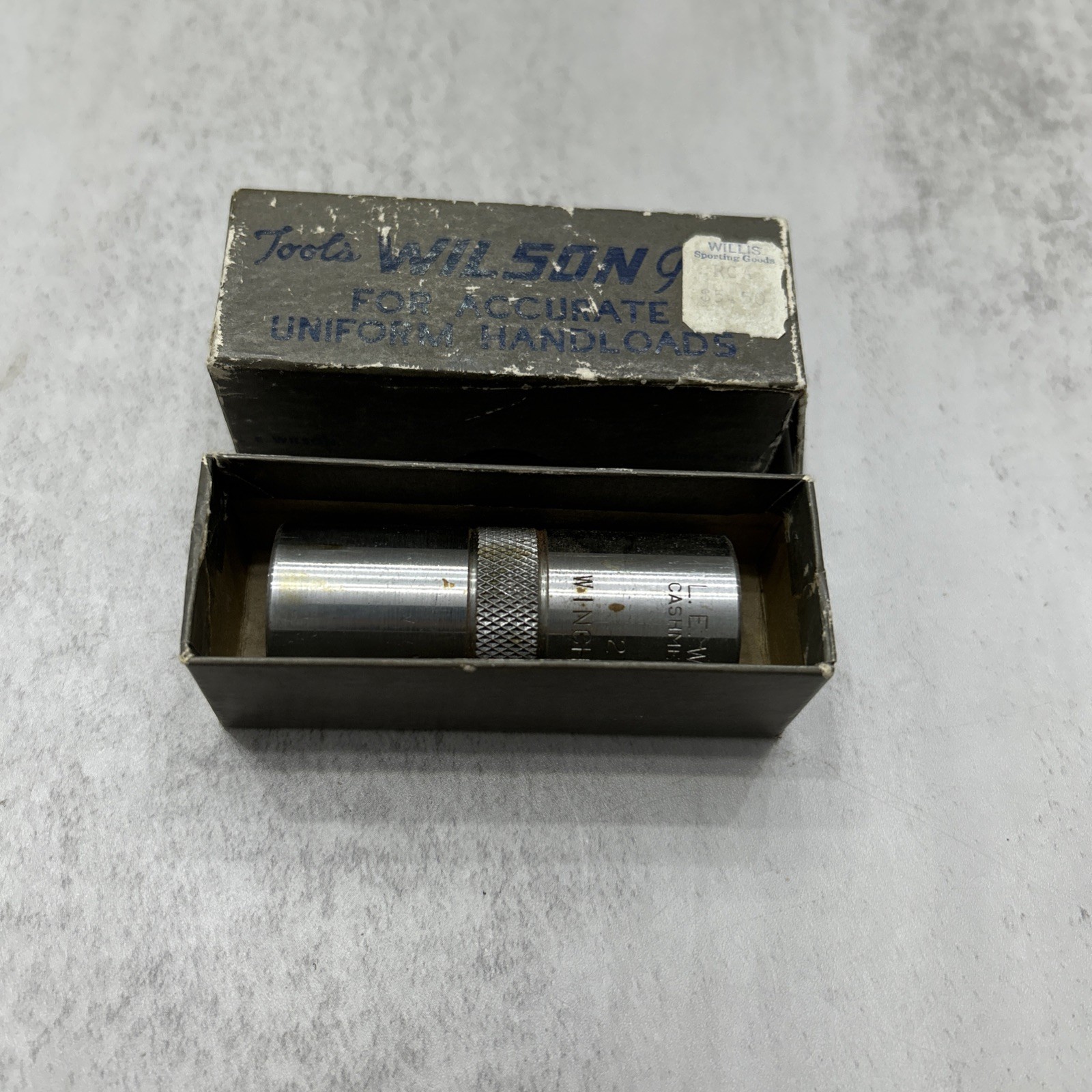 L.E. WILSON CARTRIDGE CASE GAGE  .270 WINCHESTER